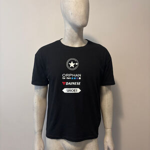 SHEIN Men's Size Small Graphic Moto Racing Logo Black Short Sleeve T-Shirt NWT